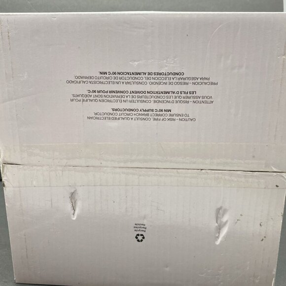 Hampton Bay Flush Mount Light Fixture Brushed Nickel 11” Frosted Swirl Glass - Picture 6 of 8